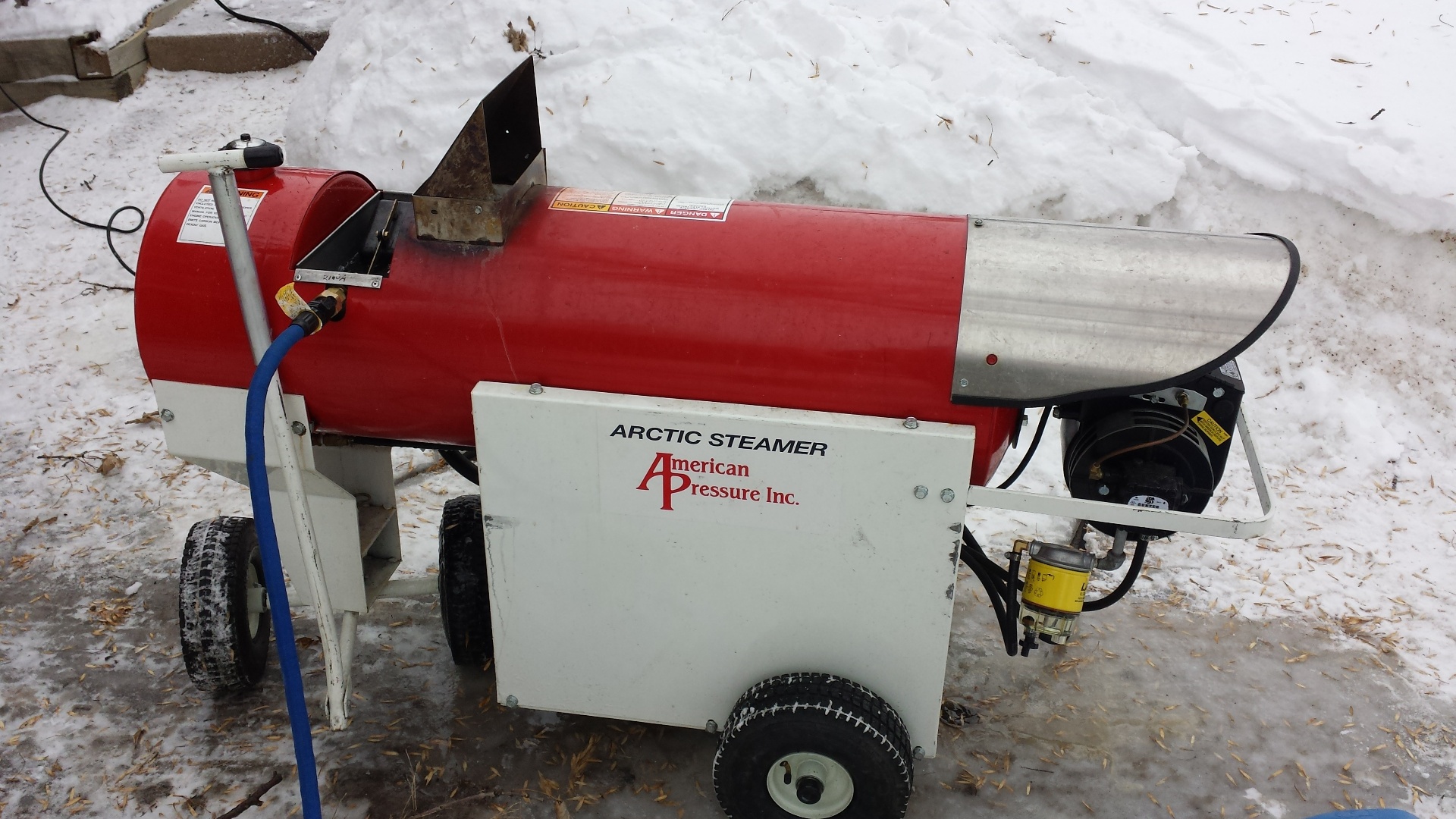 Arctic Steamer Equipment