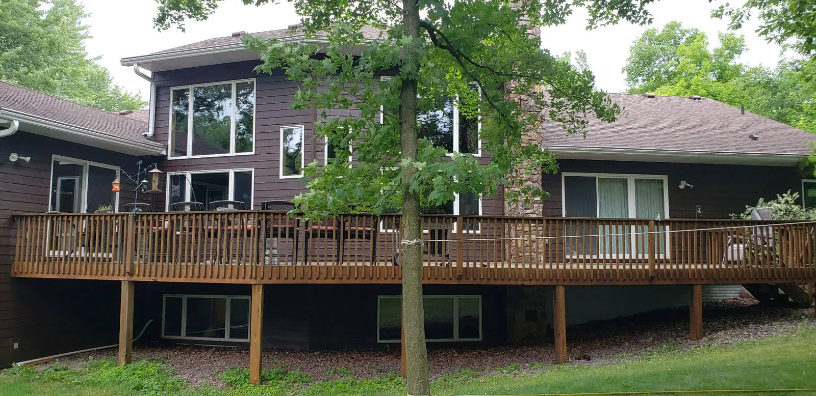 New LP SmartSide siding installed on a Minnesota home